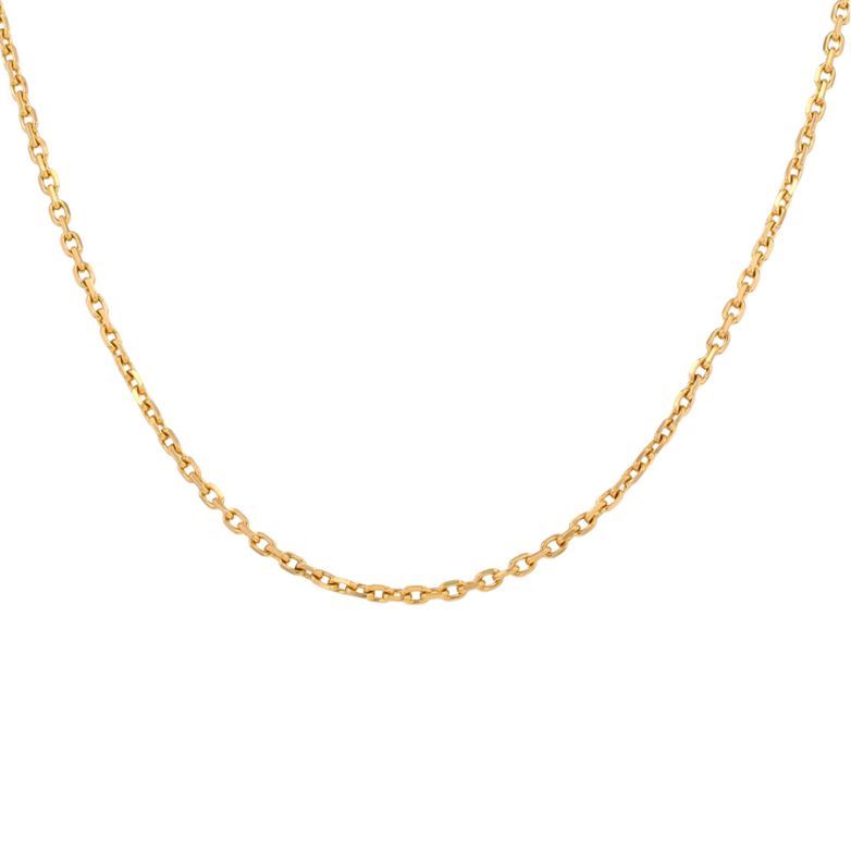Chaine maille forçat or jaune 9.83g Comme neuf -  reconditionné disponible sur Gemme Les Bijoux